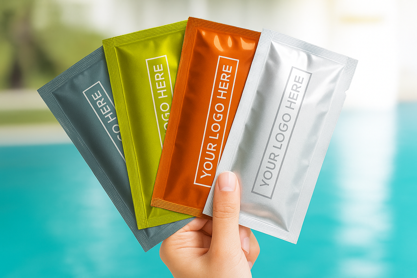 6 x 12 Tek Kullanımlık Baskılı Tekli Islak Mendil